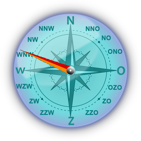 Wind vanuit WNW